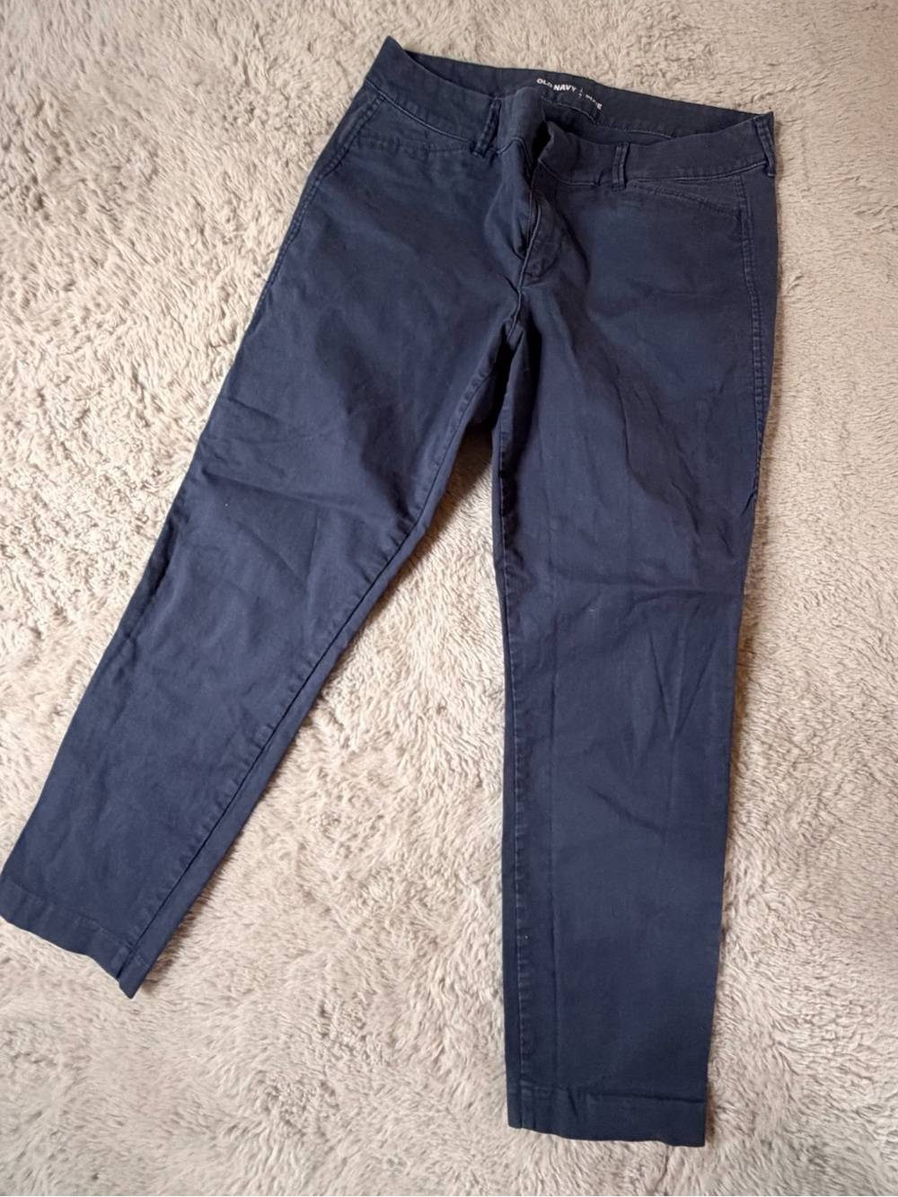 Woman’s Navy Slim Fit Chino Pants